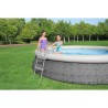 BESTWAY - Echelle 2x2 marches - pour piscine hauteur 84 cm