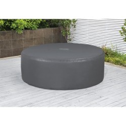 Couverture thermique pour spas ronds 1,96m x 71cm, compatible avec pompes intégrées et pompes externes, EnergySense™, waterp