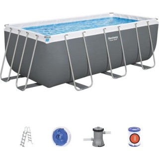 BESTWAY Piscine hors sol Power Steel™ 412 x 201 x 122 cm, filtre a c