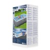 Piscine hors sol Power Steel™ 412 x 201 x 122cm, filtre a sable, échelle, diffuseur Chemconnect™