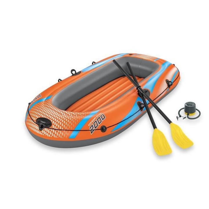 Canoë - BESTWAY - Kondor Elite™ 2000 raft set - 196 x 106 cm - 1 ad