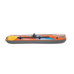 Canoë - BESTWAY - Kondor Elite™ 2000 raft set - 196 x 106 cm - 1 adulte+1enfant - 120kg max - pompe a pied - 2 pagaies