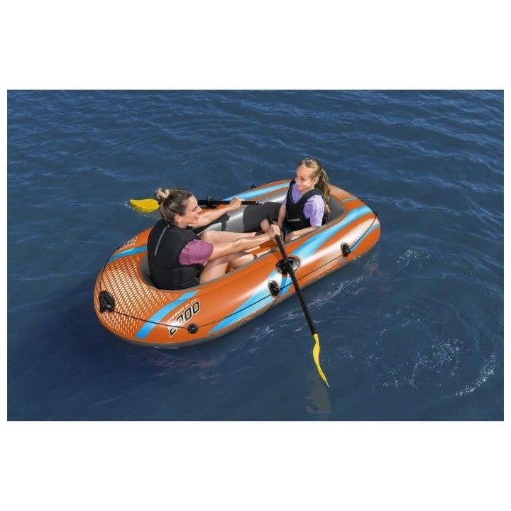 Canoë - BESTWAY - Kondor Elite™ 2000 raft set - 196 x 106 cm - 1 ad