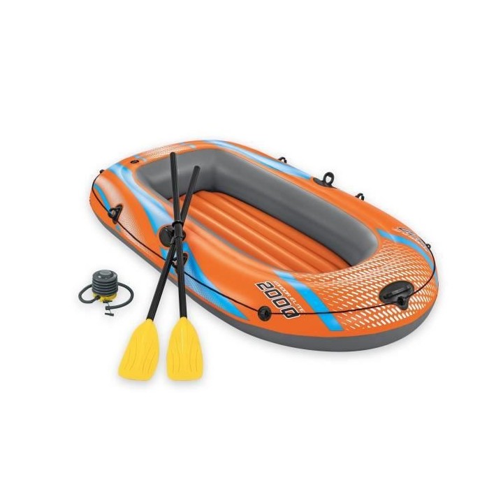 Canoë - BESTWAY - Kondor Elite™ 2000 raft set - 196 x 106 cm - 1 ad