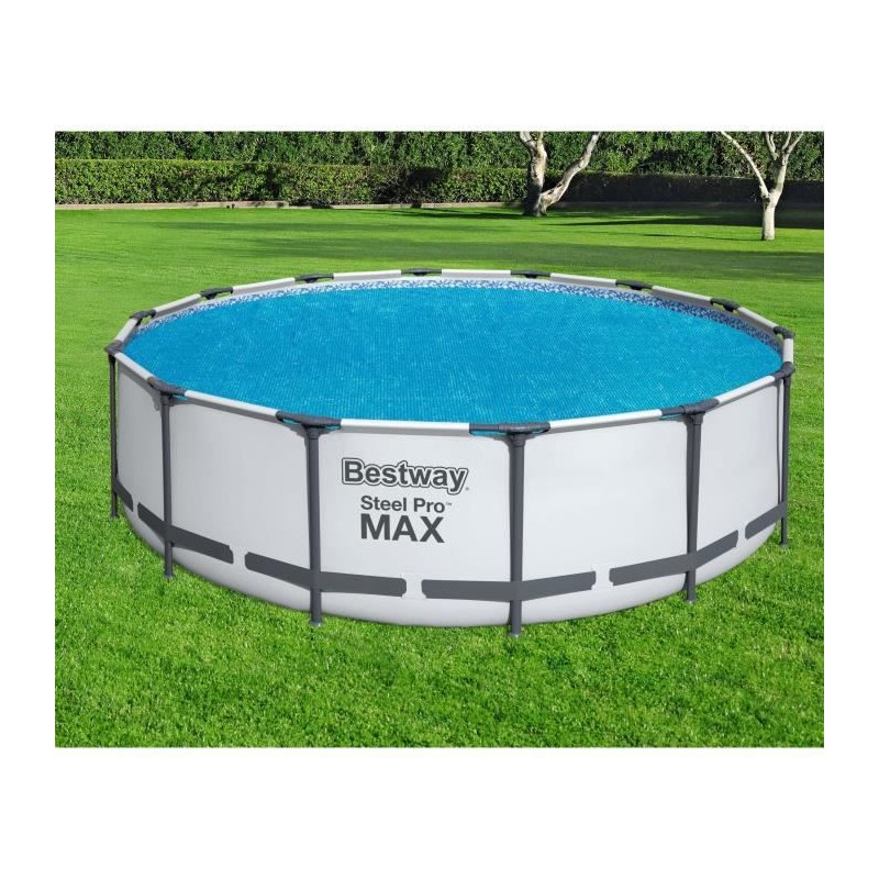 BESTWAY - Bâche solaire diametre 417 cm piscine hors sol ronde diametre 427 a 457 cm