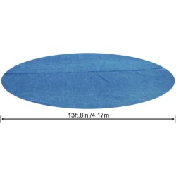 BESTWAY - Bâche solaire diametre 417 cm piscine hors sol ronde diametre 427 a 457 cm