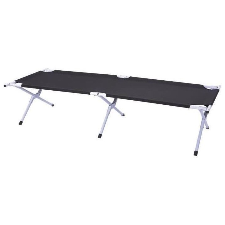 Pavillo Lit de camping Fold 'N Rest Noir