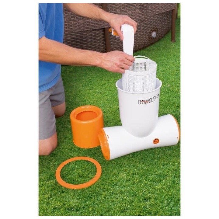 BESTWAY Filtre a cartouche Type III Fac Skimatic - 3,974 m³/h - 77 W