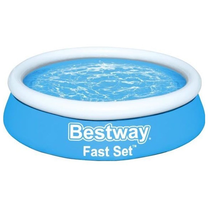 Piscine hors sol autoportante BESTWAY - Fast Set - Ø 183 cm - Ronde (