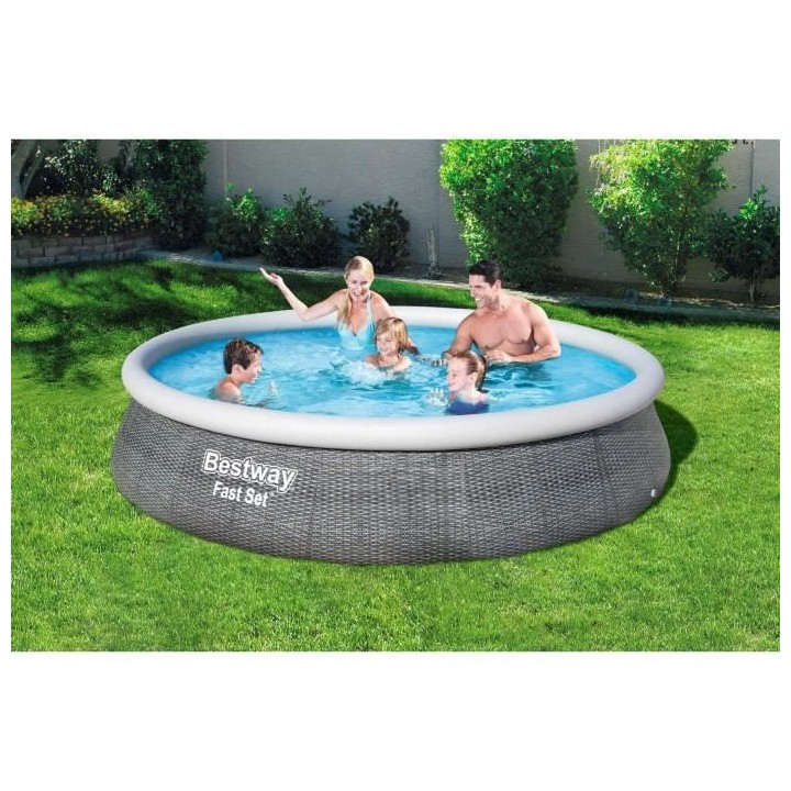 Kit Piscine hors sol autoportante BESTWAY - Fast Set™ - 396 x 84 cm