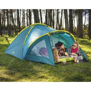 Bestway Tente de camping pour 3 personnes Pavilio Activemount bleu 445