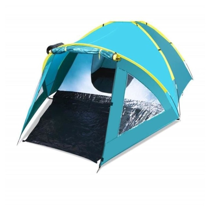 Bestway Tente de camping pour 3 personnes Pavilio Activemount bleu 445
