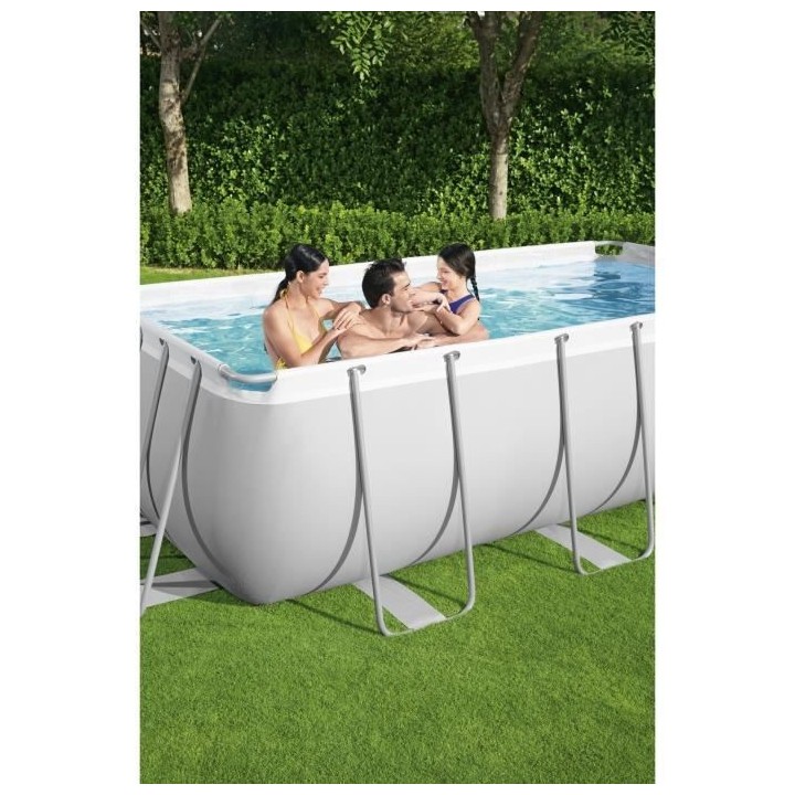 Kit Piscine hors sol tubulaire BESTWAY - Power Steel™ - 404 x 201 x