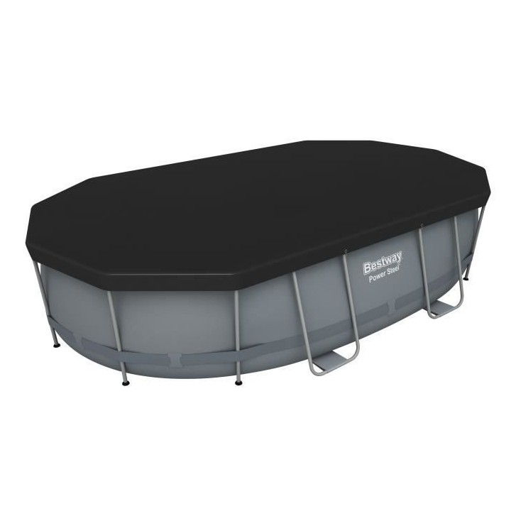 Kit Piscine hors sol tubulaire BESTWAY - Power Steel™- 488 x 305 x 1