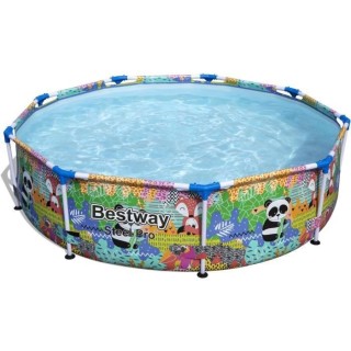 Piscine hors sol tubulaire BESTWAY - Steel Pro™ - 274 x 66 cm - Rond
