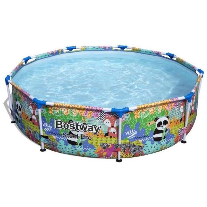 Piscine hors sol tubulaire BESTWAY - Steel Pro™ - 274 x 66 cm - Rond