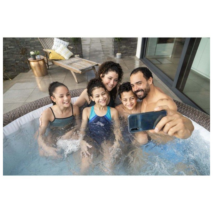 BESTWAY Spa gonflable Lay-Z-Spa St Moritz, 5 / 7 places, diametre 216