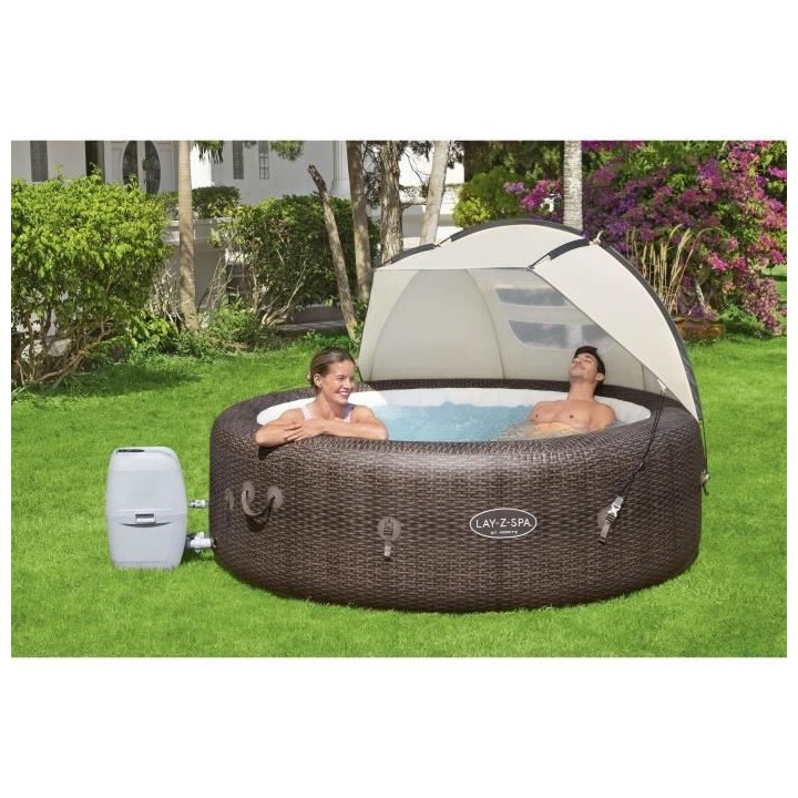 Auvent BESTWAY pour spa gonflable Lay-Z-Spa