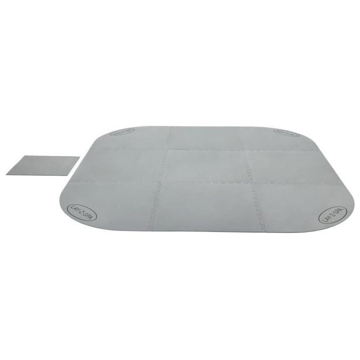 BESTWAY Tapis de sol pour spa carré ou rond Lay-Z-Spa 216 x 216 cm