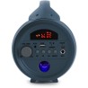 BIGBEN PARTYBTLITEDB - Enceinte lumineuse sans fil - Bluetooth - Micro inclus - Effets lumineux - 50W - Dark blue