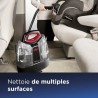 BISSELL MultiClean Spot&Stain 4720M - Nettoyeur Multi-surfaces pour Tapis, Moquettes, Tissus d'ameublement, Escaliers et Voiture