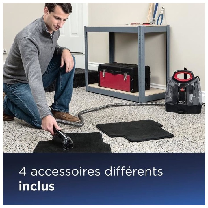 BISSELL MultiClean Spot&Stain 4720M - Nettoyeur Multi-surfaces pour Ta