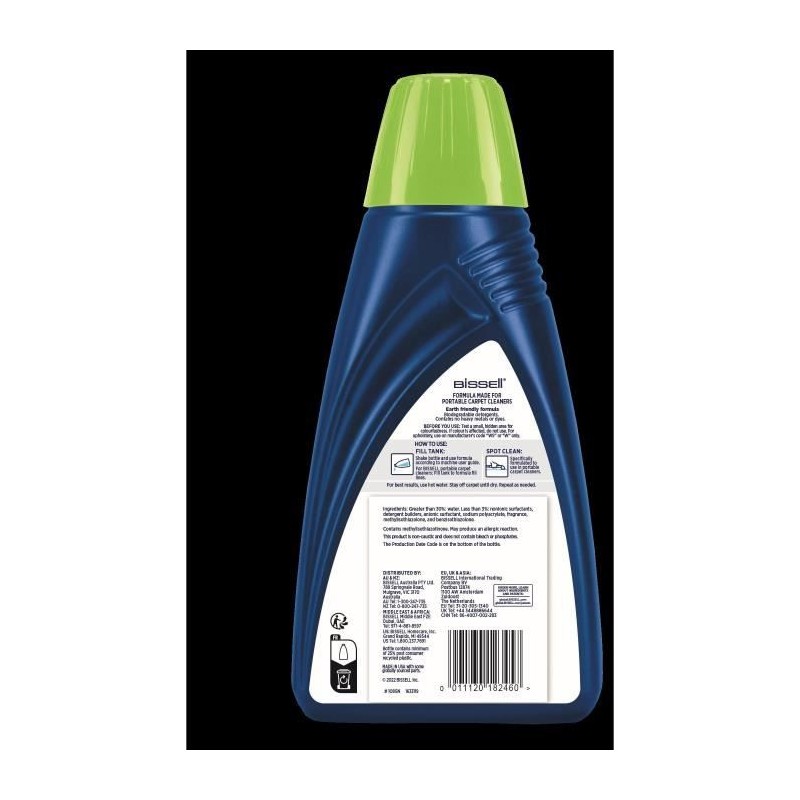 Produit nettoyant Spot & Stain PET 1L Spotclean