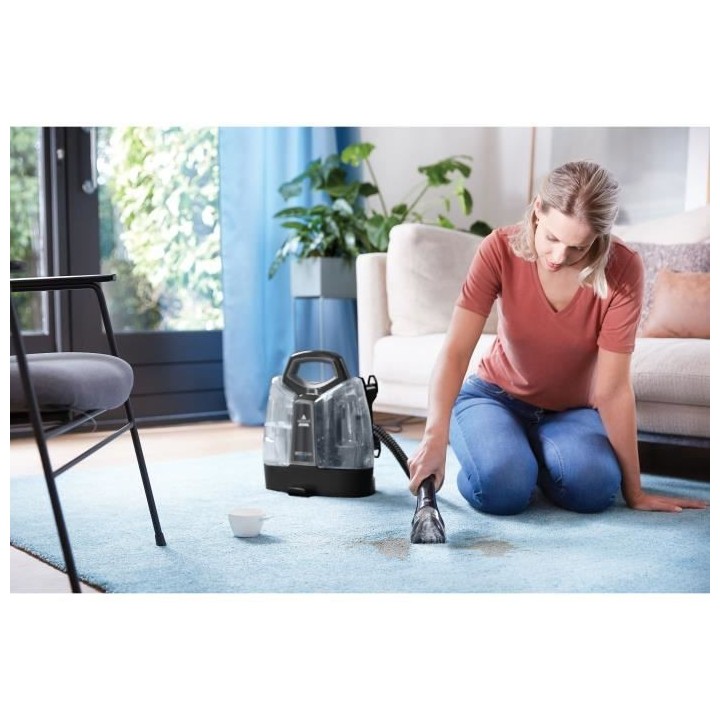 BISSELL Spot Clean Plus 3724N - Détache, Nettoie et Aspire - Léger e