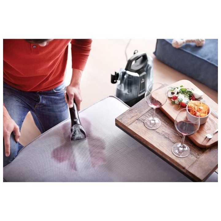 BISSELL Spot Clean Plus 3724N - Détache, Nettoie et Aspire - Léger e