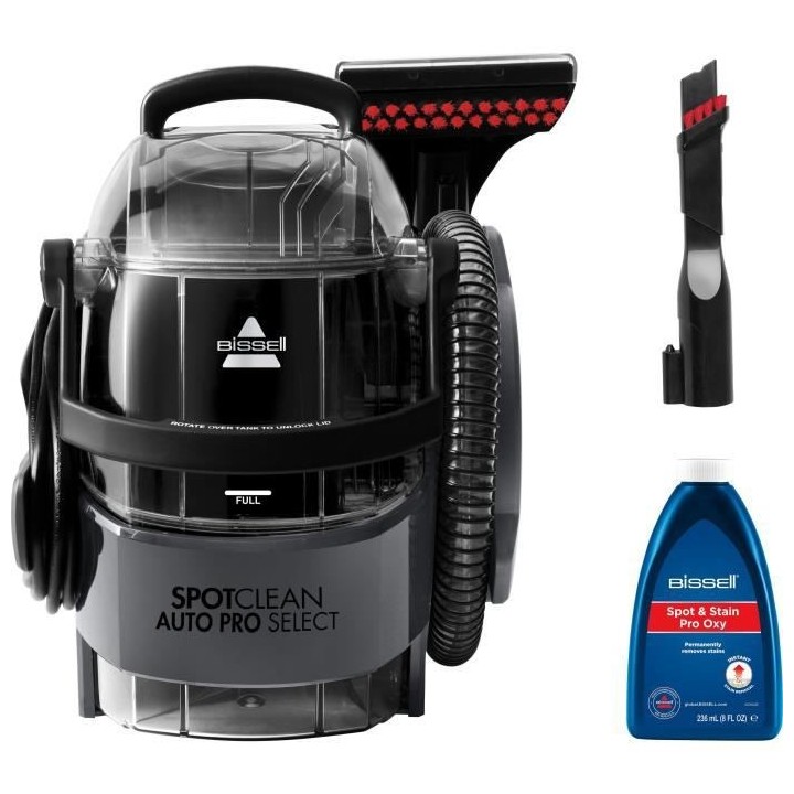BISSELL SpotClean Auto Pro Select 3730N - Détache, Nettoie et Aspire