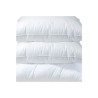 Pack linge de lit - Couette 240x220 cm et 2 oreillers 60x60 cm - BLANREVE - Tempérée - 100% Polyester - 2 personnes - Blanc