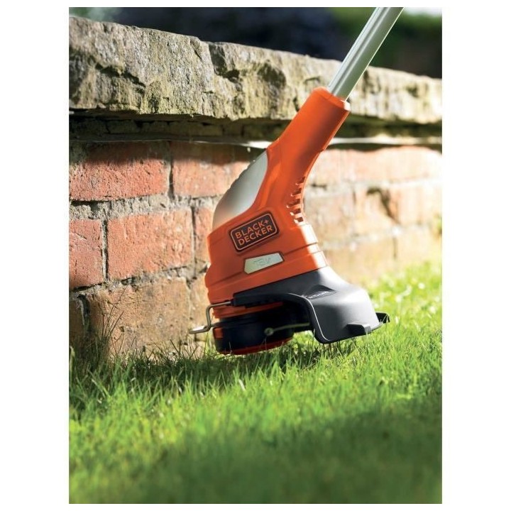 BLACK+DECKER Coupe-Bordure 23 cm 18 V 2 Ah - GLC1823L20-QW - Tete Pivo
