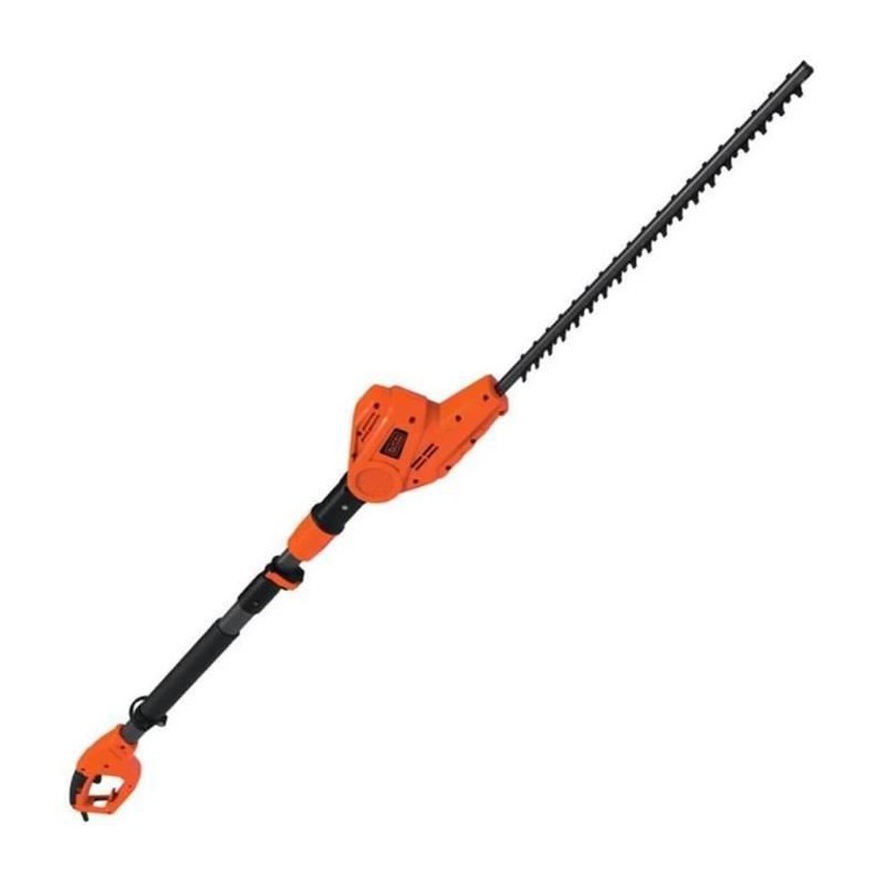 Taille-haies électrique longue portée BLACK+DECKER - 550W - 51 cm