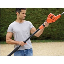 Taille-haies électrique longue portée BLACK+DECKER - 550W - 51 cm