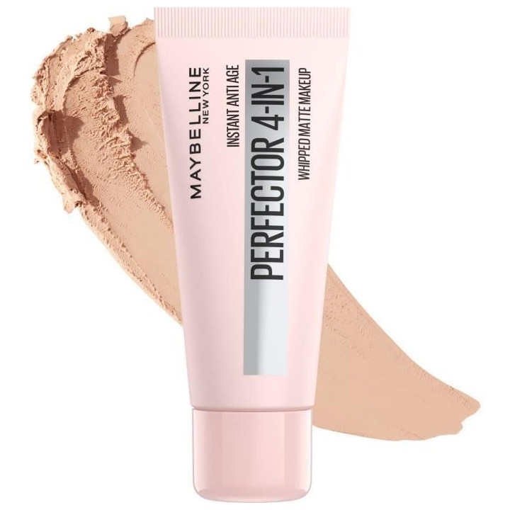 Perfecteur de teint matifiant 4-en-1 Mat MAYBELLINE NEW YORK - 02 Ligh
