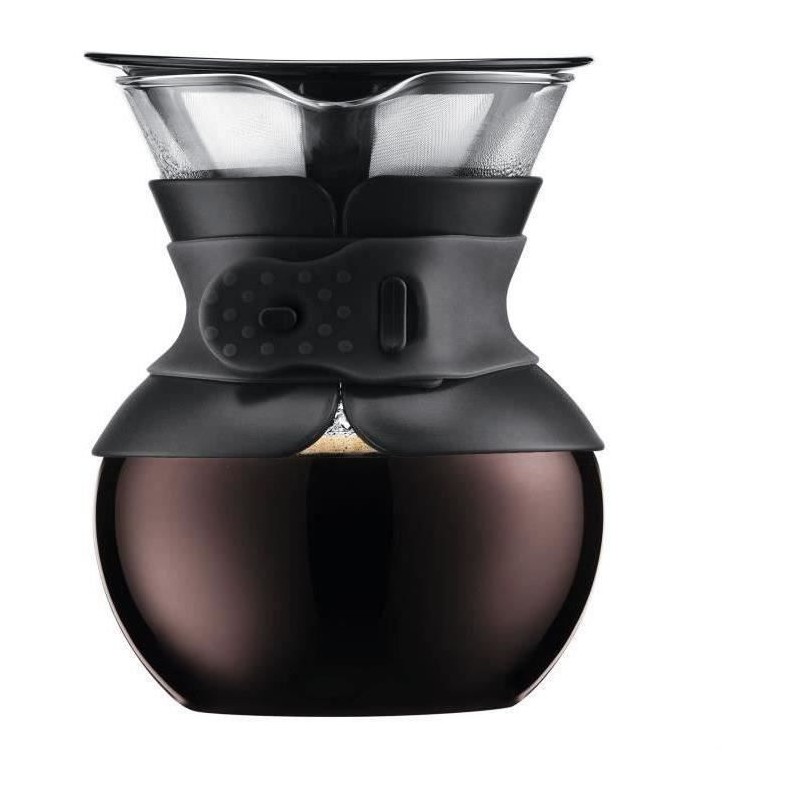 POUR OVER - Cafetiere BODUM , filtre permanent maille inox, 0.5 l, 4 tasses