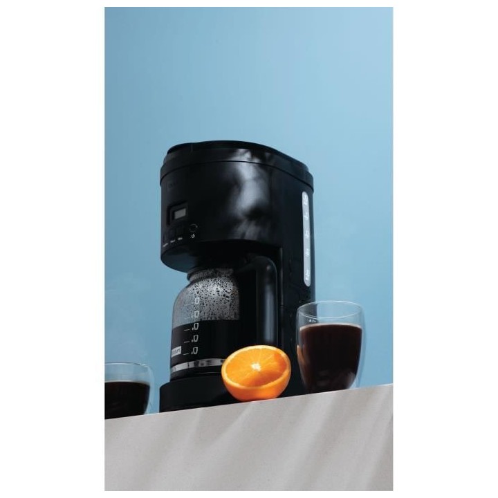 BODUM - BISTRO Cafetiere électrique programmable a filtre permanent,