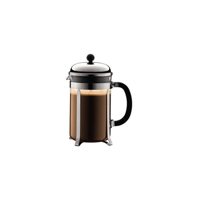 CHAMBORD - Cafetiere a piston BODUM , 12 tasses, 1.5 l, acier inox