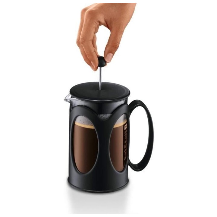 KENYA - Cafetiere a piston BODUM , 4 tasses, 0.5 l