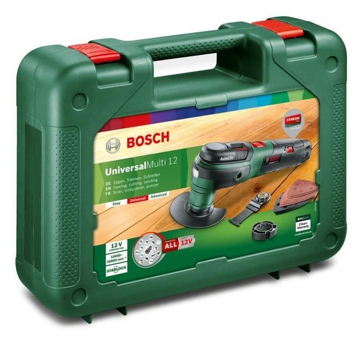 Outil multifonction sans fil Bosch - UniversalMulti 12 (Livré avec un