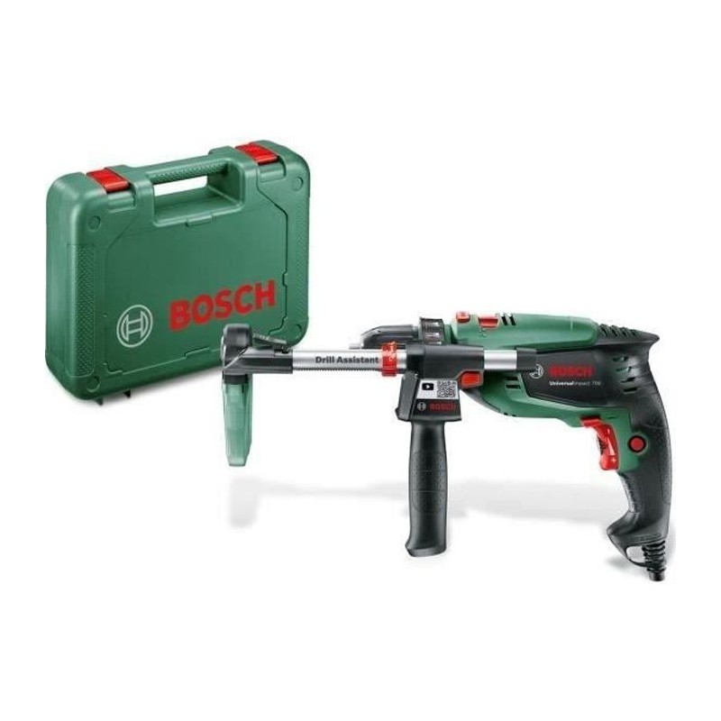 BOSCH Perceuse a percussion UniversalImpact 700 + DA - 700 W