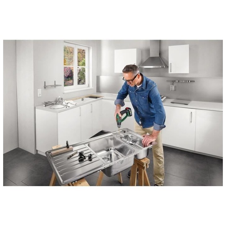 Perceuse percussion Bosch - PSB ERGONOMIC 18 Li sans charbon (livrée