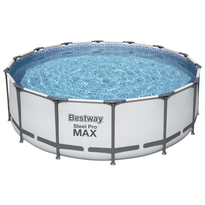 Kit Piscine hors sol tubulaire BESTWAY Steel Pro Max™ - 427 x 122 cm