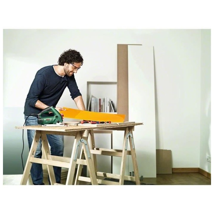 BOSCH Scie circulaire PKS 16 Multi 400W + 3 lames