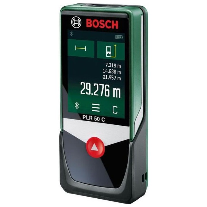 Télémetre laser numérique Bosch - PLR 50 C (Livré avec 3 batteries