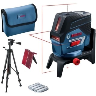 Laser combiné BOSCH PROFESSIONAL GCL 2-50 C + Trépied BT 150 + Suppo