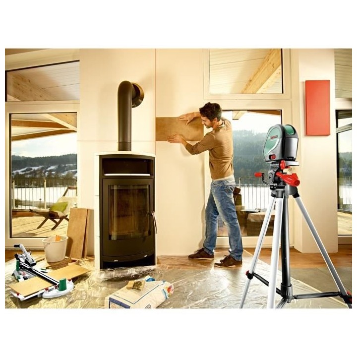 Laser lignes Bosch - UniversalLevel 3 Set (Livré avec trépied 1,1m,