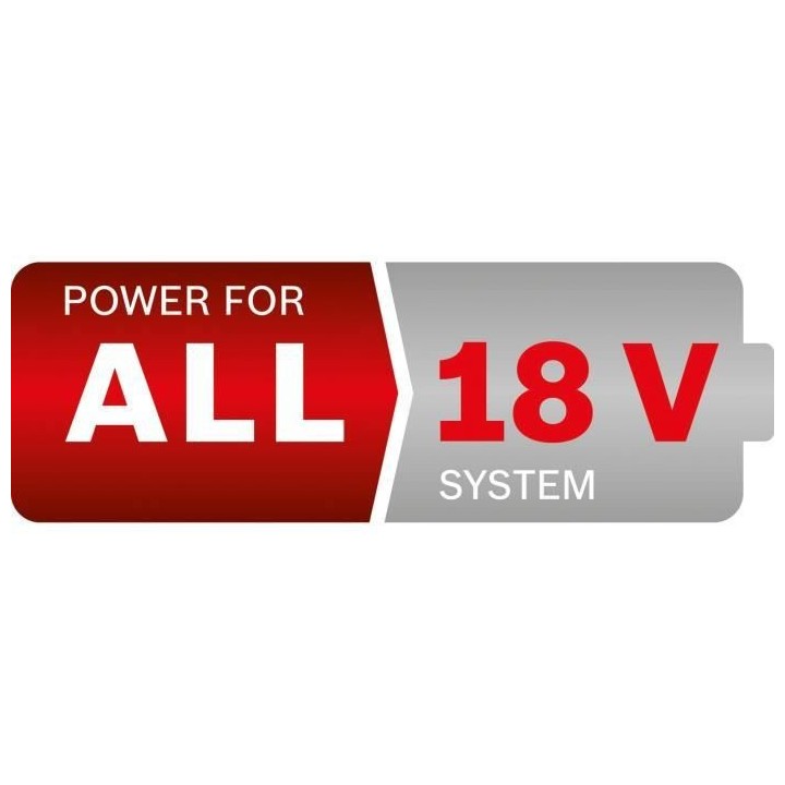 Pack batterie 18V + chargeur Bosch - Batterie Power for All 18V 6,0 Ah
