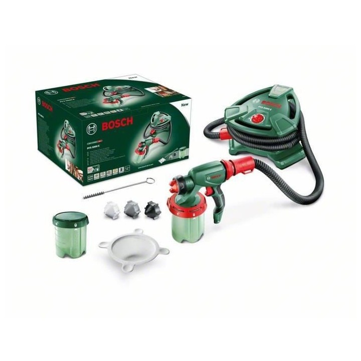 BOSCH Pistolet a peinture PFS 5000 E - 1200 W - Débit : 500 ml/min +