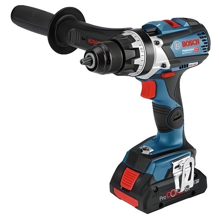 Perceuse Visseuse BOSCH PROFESSIONAL GSR 18V-110 C + 2 batteries 4,0Ah